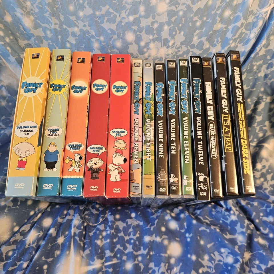15 Lot Of Family Guy Volumes 1-12, 3 Star Wars Parody Films - Untested Discs - Image 3 of 4