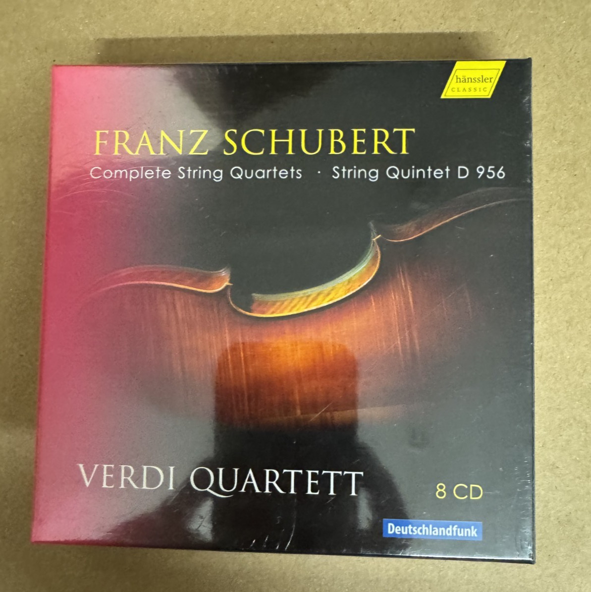 Franz Schubert - Schubert: Complete String Quartets; Verdi Quartet 8 CD box NEW