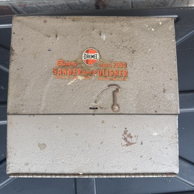'50s Vintage Dremel Model 2000 Sander/polisher Power Tool - Works Good Shape