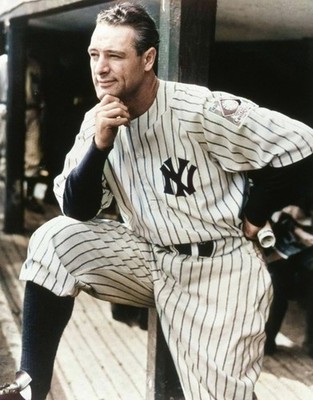 Gehrig, Lou Yankees1_bdS1K__HD 8x10 Colorized Print-FREE SHIPPING