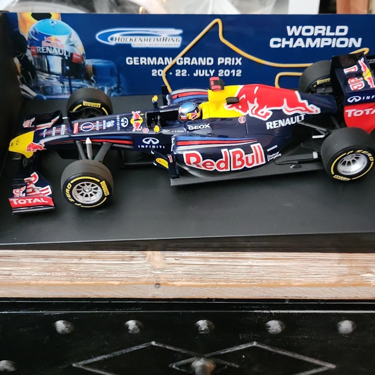 Sebastian Vettel Diecast Racing Cars RedBull 1:18 for sale - eBay