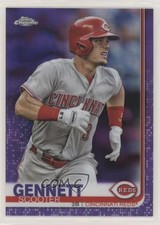 2019 Topps Chrome Purple Refractor 142/299 Scooter Gennett #58 0c2