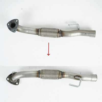 Flexrohr Auspuff Katalys für VW Polo 9N 1.4 16V 1390 cm 59 KW 80 PS Bj 2001-2014