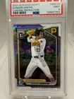 2024 Bowman Chrome Draft 1st Konnor Griffin #BDC-22 Refractor RC Pirates PSA 9