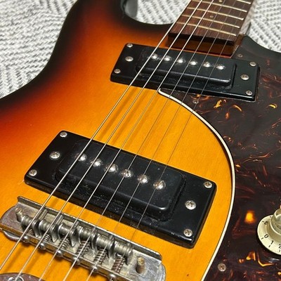 Guyatone LG-127T Mosrite-Style Electric Guitar Japan 1960s-70s