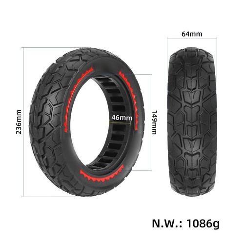 Anti-slip Tire Electric Scooter Tire Excellent Grip Texture Long Service Life - Picture 2 of 5