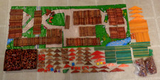Vintage Lincoln Logs Mixed 1060 Pc HUGE Lot Wooden Building Blocks 21 lbs