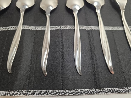 International Sterling Silver Pine Spray Flatware Lot 342g w/ Tarnish Roll - Picture 13 of 16