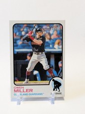 2022 Topps Heritage High Number #598 Owen Miller Guardians - FREE SHIPPING