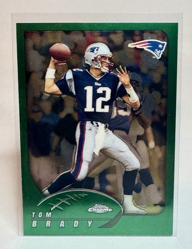 2002 Topps Chrome - Tom Brady #100