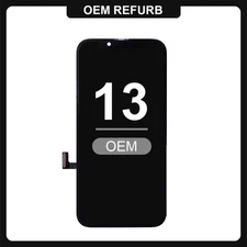 For Apple iPhone 13 LCD with Touch Black Color OEM Replacement Part