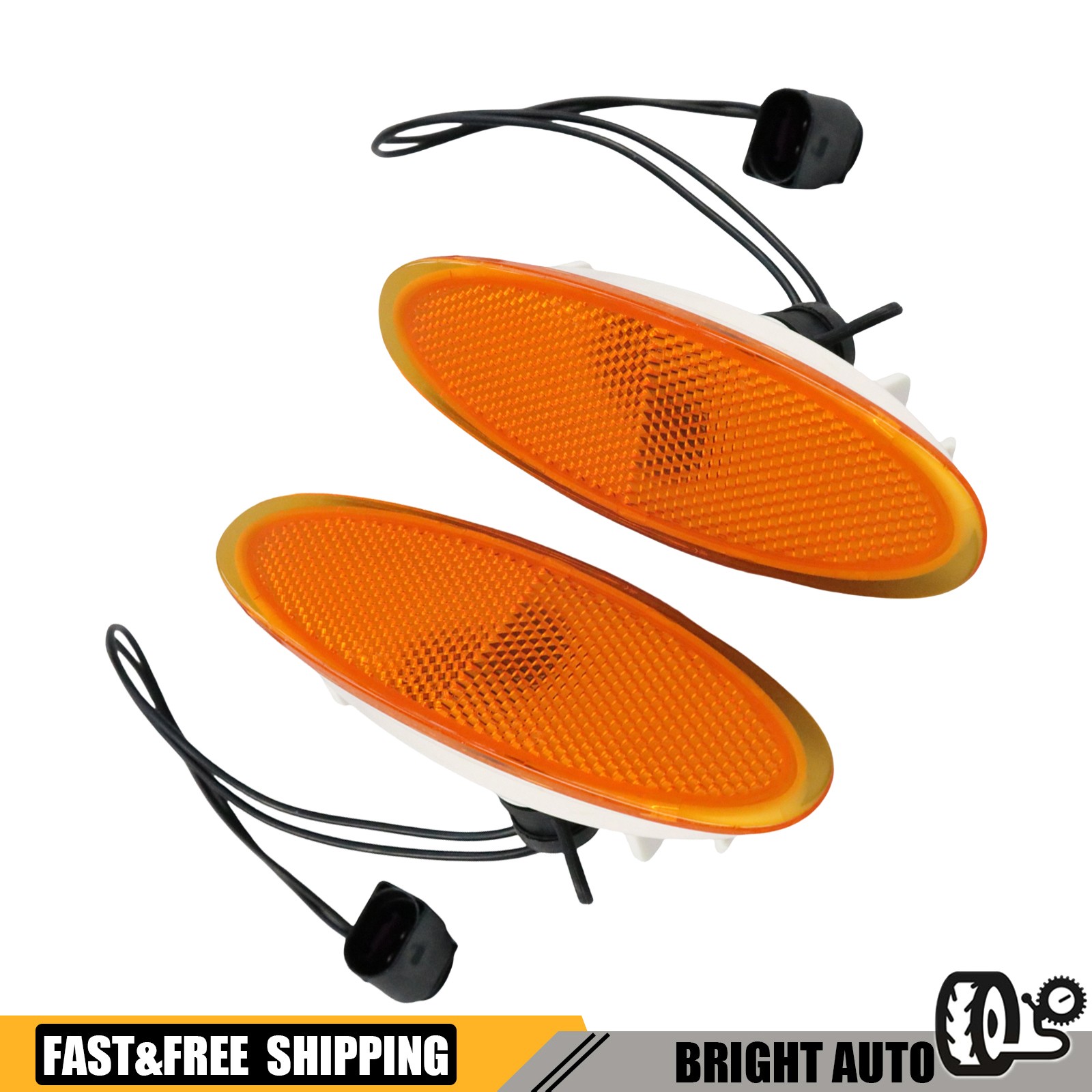 Front Bumper Left & Right Side Marker Light 3W0945071F For Bentley Gt Gtc Flying