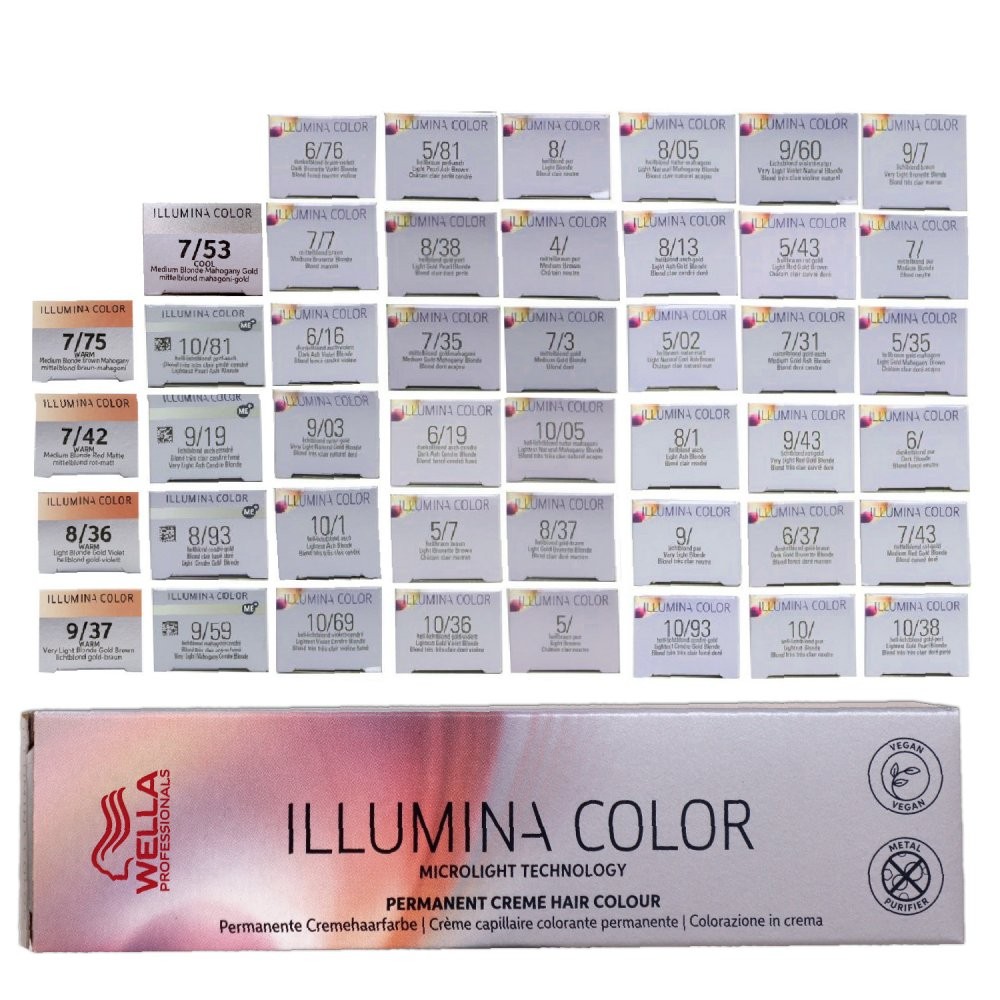 Wella Illumina Color 60 ml - freie Farbwahl Permanente Haarfarbe