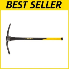 Heavy-Duty 5-Pound Pick Mattock with 36-Inch Shock-Absorbent Fiberglass Handle
