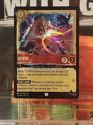 Beast - Aggressive Lord 113/204 Whispers in the Well Cold Foil