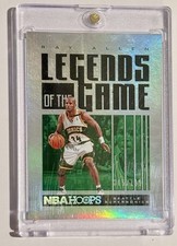 Ray Allen Legends of the Game Panini NBA Hoops #3 Silver Holo