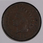 Indian Head Cent. 1890 Very Good. Lot # 9049-327-016