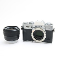 Fujifilm Fuji X-T30 II Silver  XC 15-45mm Lens Kit 140