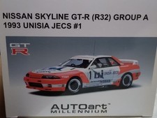AUTOart Millennium 1/18 Skyline GT-R R32 1993 Unisia Jecs