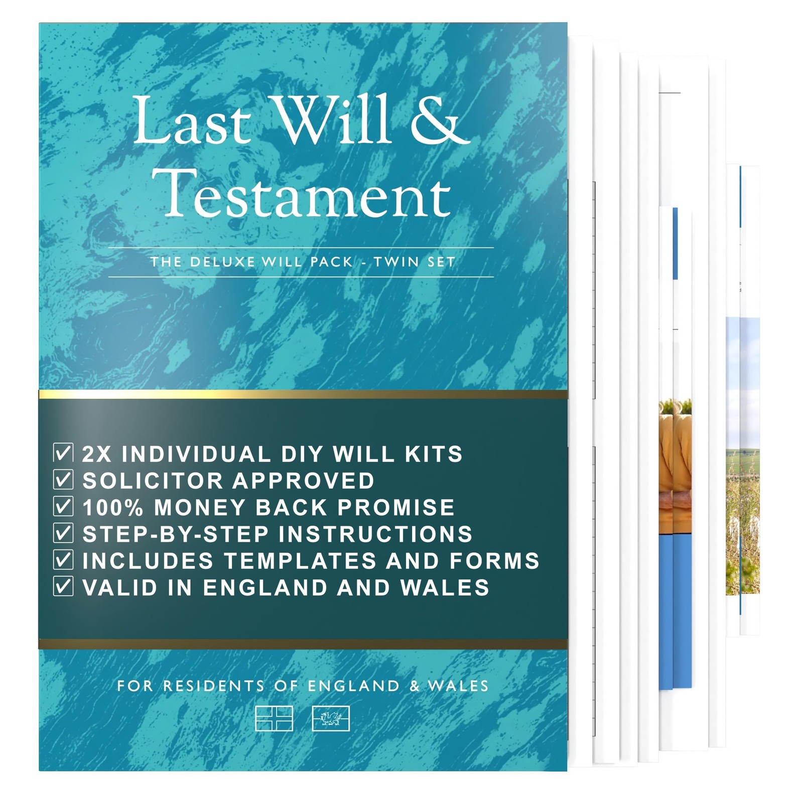 Double Pack Will Writing Kit – Last and Testament 2025/26 UK –...