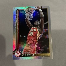 2025-26 Topps Basketball CLINT CAPELA #63 Hawks Refractor 🏀🔥