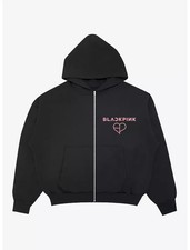 BLACKPINK Deadline Tour Hoodie Hooded Jacket 2-Sided LARGE New READ