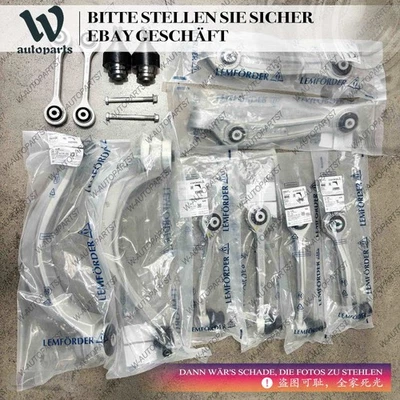14X Frontfederung Steuerarme und Kugelgelenke Kit für Audi A8 4H vorne 2011-2015 - Bild 1 von 4