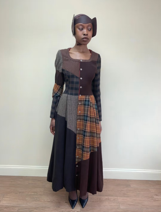 20471120 Patchwork Dress - image 2