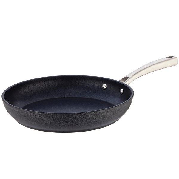 Skk Flachrand-Pfanne Ø 26 Cm Antihaft Bratpfanne Induktion Mit Edelstahl-Griff-image
