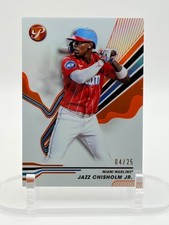 2024 Topps Pristine - Jazz Chisholm_#126_Orange Refractor /25_Marlins