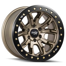 Dirty Life 9303 Dt-1 17x9 5x5/5x127 -12 Gold Wheels(4) 78.1 17" inch Rims