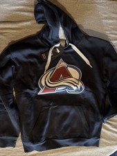 Colorado Avalanche Women’s Medium Sown Logo.