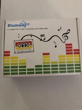 BlumWay Cassette to MP3 Converter Player   USB Tape Deck Digital Audio NIB