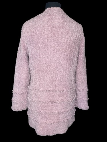 Barefoot Dreams CozyChic Boardwalk Cardigan Orchid Womens S Beach Spring - Picture 5 of 12