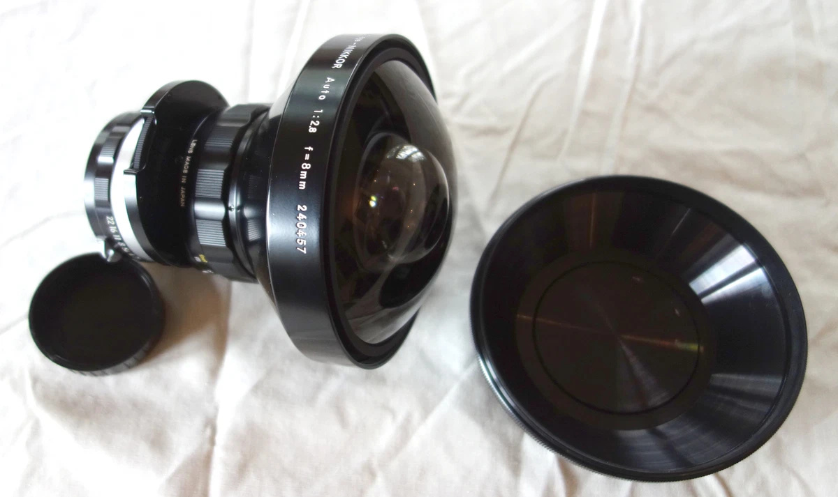 【美品】幻の一本！ニコンFisheye 8mm 2.8⭐︎即購入大歓迎！！！ 中古入荷情報】Nikon Ai-s Fisheye-NIKKOR 8/2.8入荷！