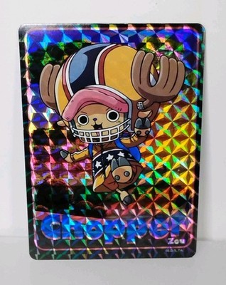 One Piece Chopper Holographic Trading Sticker Style #2