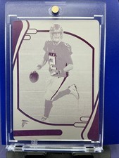 2021 PANINI ABSOLUTE FOOTBALL MATT RYAN #33 PRINTING PLATE 1/1 SSP FALCONS