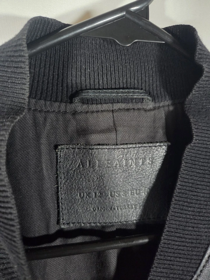 All Saints Varsity Style 3/4 Sleve Shirt Size 12 Excellent Condition #684 - Image 3 of 4