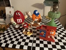 Lot Of 4 Vtg Collectors M&m Candy Decorative ...