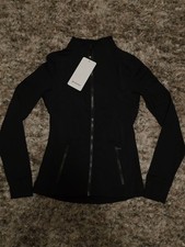 Lululemon Define Jacket Nulu Black Women  s Size 4   Fitted  