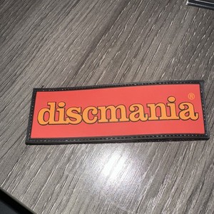 Discmania Vinyl Hook And Loop Backing Vinyl Bag Patch Disc Golf