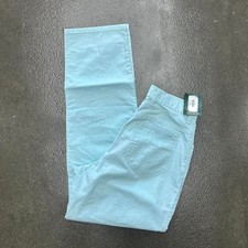 Vintage Baby Blue Wrangler Size 10 26x27 Regular Fit Straight Leg Trouser Pants
