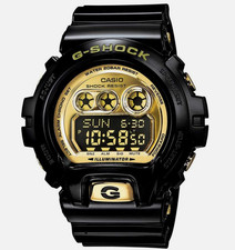 Brand New Casio G-SHOCK GD-X6900FB Digital Black Gold Quartz Wristwatch