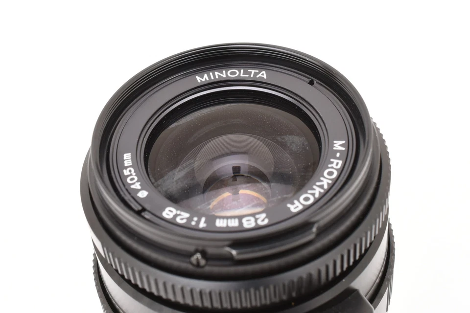 ▶️[EXC+5] Minolta M-Rokkor 28mm F/2.8 Lens for CL CLE Leica M mount From JAPAN - Image 4 of 4