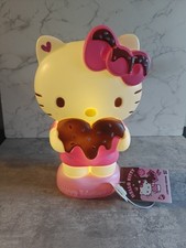 Lámpara molde soplado Hello Kitty día de San Valentín nueva con etiquetas 12"
