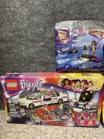 Lego FRIENDS Pop Star Set Show Stage 41105, Pop Star Limo 41107 NEW  RETIRED 