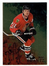 Jeff Shantz 1998-99 Be A Player Autographs Gold #31 
