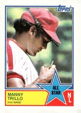 1983 Topps #398 Manny Trillo