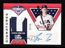 2019 USA Baseball Stars & Stripes Signatures Prime /25 Spencer Torkelson Auto
