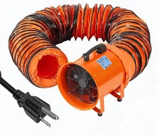 16" Extractor Fan Blower Portable 10m Duct Hose Ventilator Industrial 5500CFM